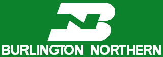 BN Burlington Northern Railroad Company Logo