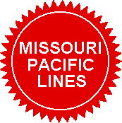 MP Missouri Pacific Lines Railroad Company Logo