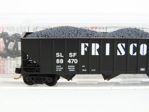 N Scale Micro-Trains MTL 10800170 SL-SF Frisco 3-Bay Open Hopper #88470