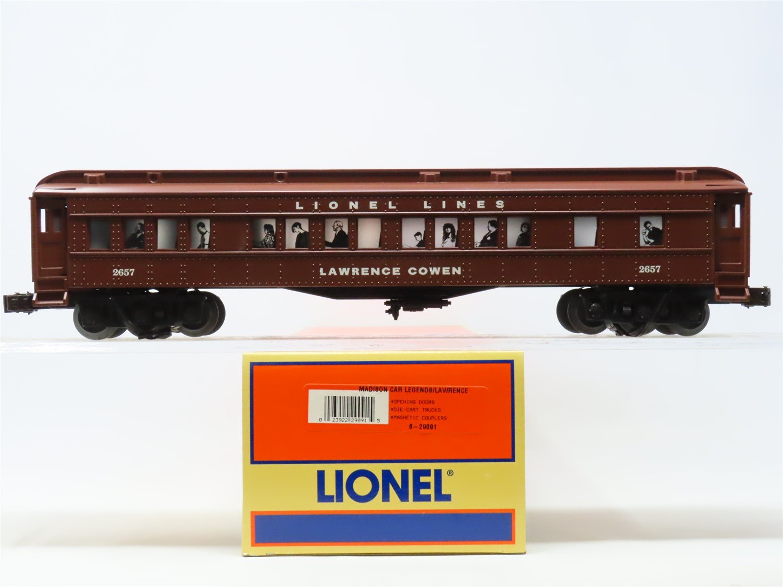 O Gauge 3-Rail Lionel #6-29091 Lionel Lines Coach Madison Passenger "Lawrence"