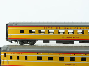 O Gauge 3-Rail MTH 20-6666 City of San Francisco 70' Sleeper/Diner Passenger Set
