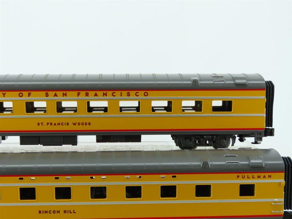 O Gauge 3-Rail MTH 20-6666 City of San Francisco 70&#39; Sleeper/Diner Passenger Set