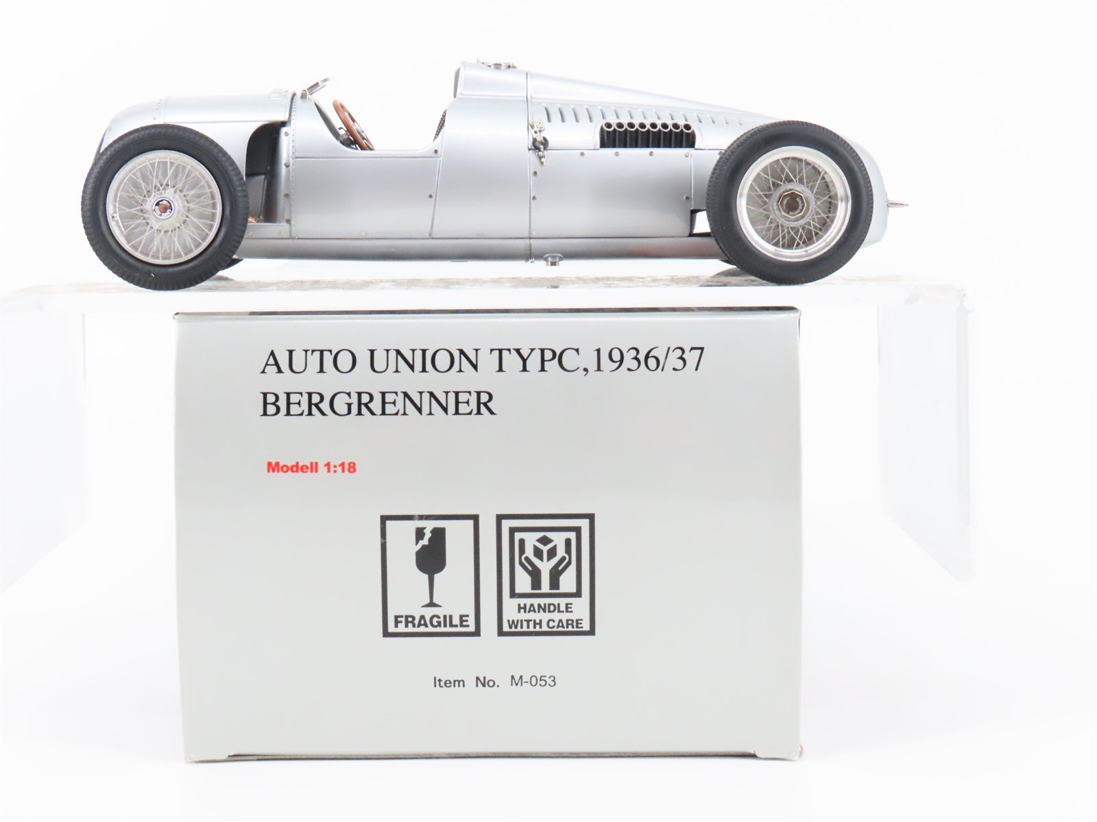 1:18 Scale CMC Die-Cast M-053 1936/37 Auto Union TypC Bergrenner