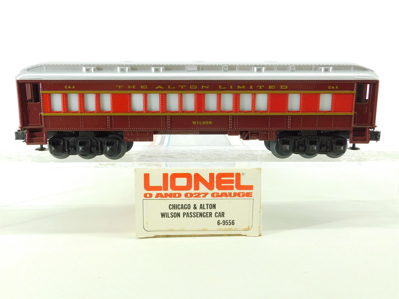 O Gauge 3-Rail Lionel 6-9556 C&A Chicago & Alton Passenger Car "Wilson"