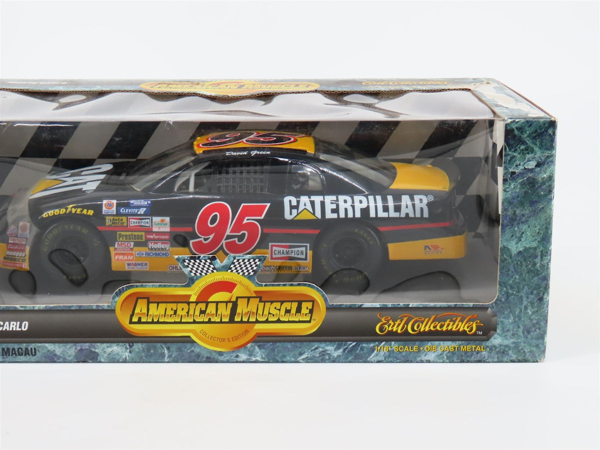 1:18 Scale Ertl American Muscle 7117 Diecast Monte Carlo Caterpillar 95 Race Car