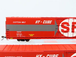 HO Scale Walthers Gold Line 932-235015 SSW Cotton Belt Hi-Cube Box Car 2-Pack