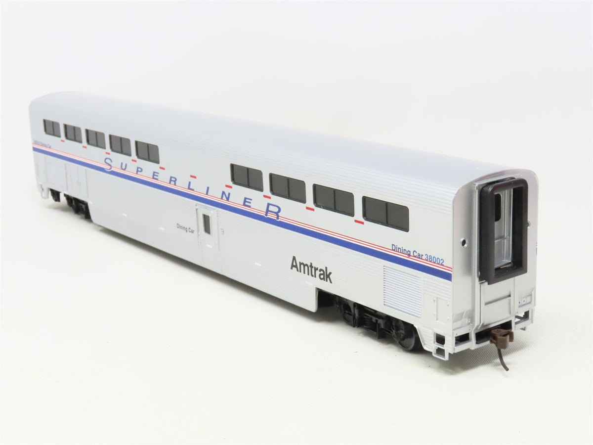 HO Scale Walthers 932-6183 Amtrak Superliner I Phase IV Diner Passenger #38002