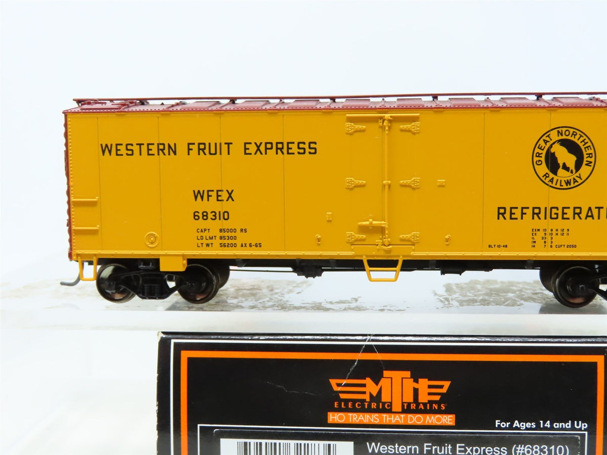 HO Scale MTH 85-78033 WFEX GN Western Fruit Express 40&#39; Steel Reefer Car #68310