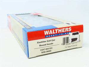 HO Scale Walthers 932-3822 CSXT Cushion Coil Car #497293