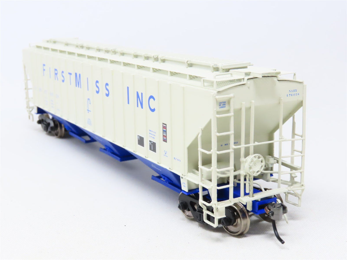 HO Scale InterMountain 45390-04 NAHX First Miss 3-Bay Covered Hopper #476038