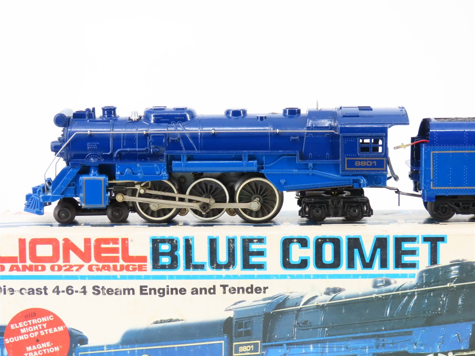 O Gauge 3-Rail Lionel 6-8801 CNJ Blue Comet 4-6-4 Steam Locomotive #8801