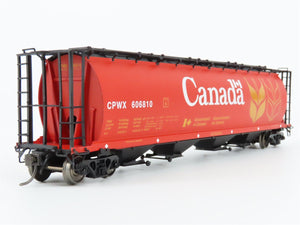 HO Scale InterMountain 45102-92 CPWX Canada 4-Bay Cylindrical Hopper #606810