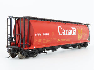 HO Scale InterMountain 45102-87 CPWX Canada 4-Bay Cylindrical Hopper #606318