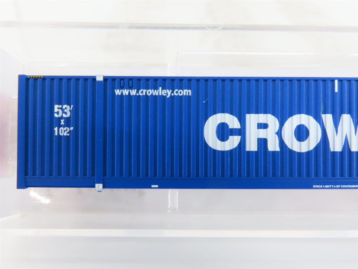 N Scale Micro-Trains MTL 46900172 CMCU Crowley 53&#39; Corrugated Container