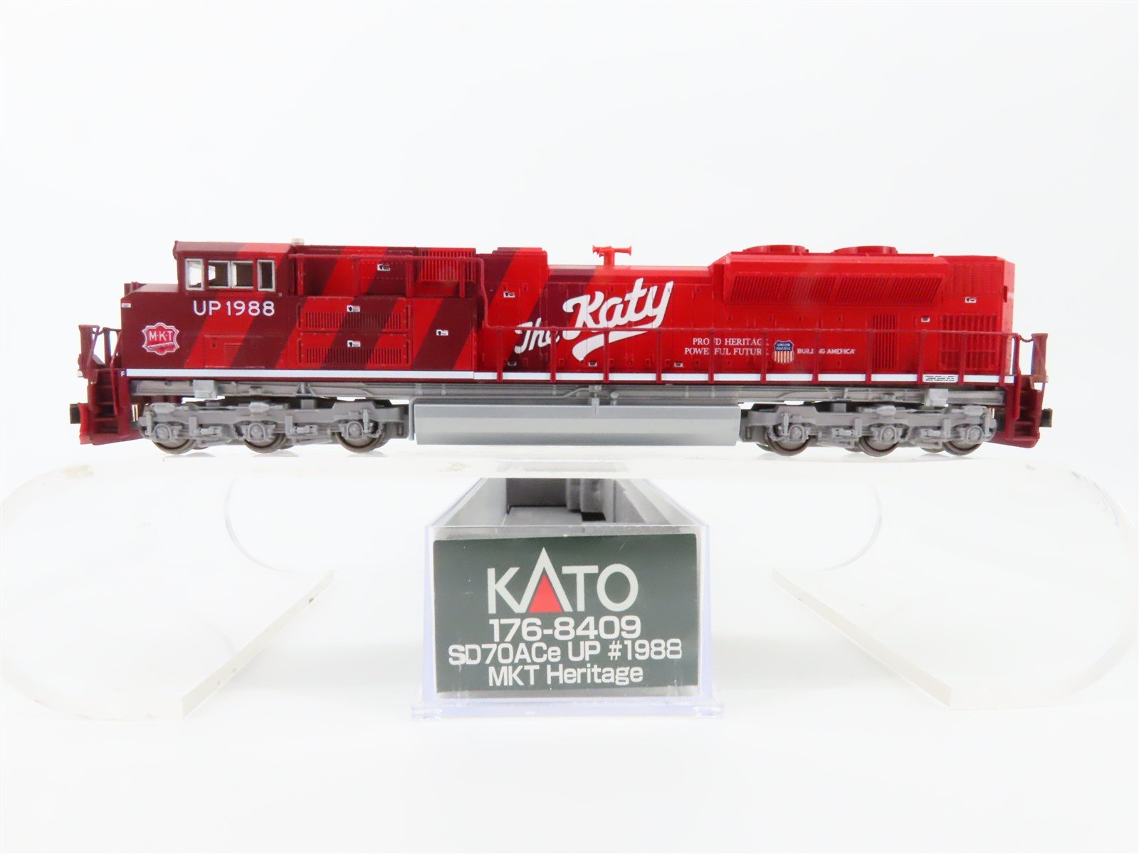 N Scale KATO 176-8409 UP "MKT Heritage" EMD SD70ACe Diesel #1988 w/DCC & Sound
