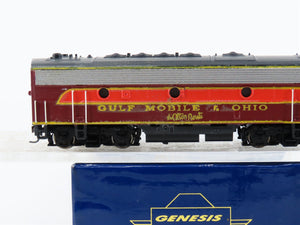 HO Scale Athearn Genesis GMO Gulf Mobile & Ohio Diesel Loco w/ DCC Custom