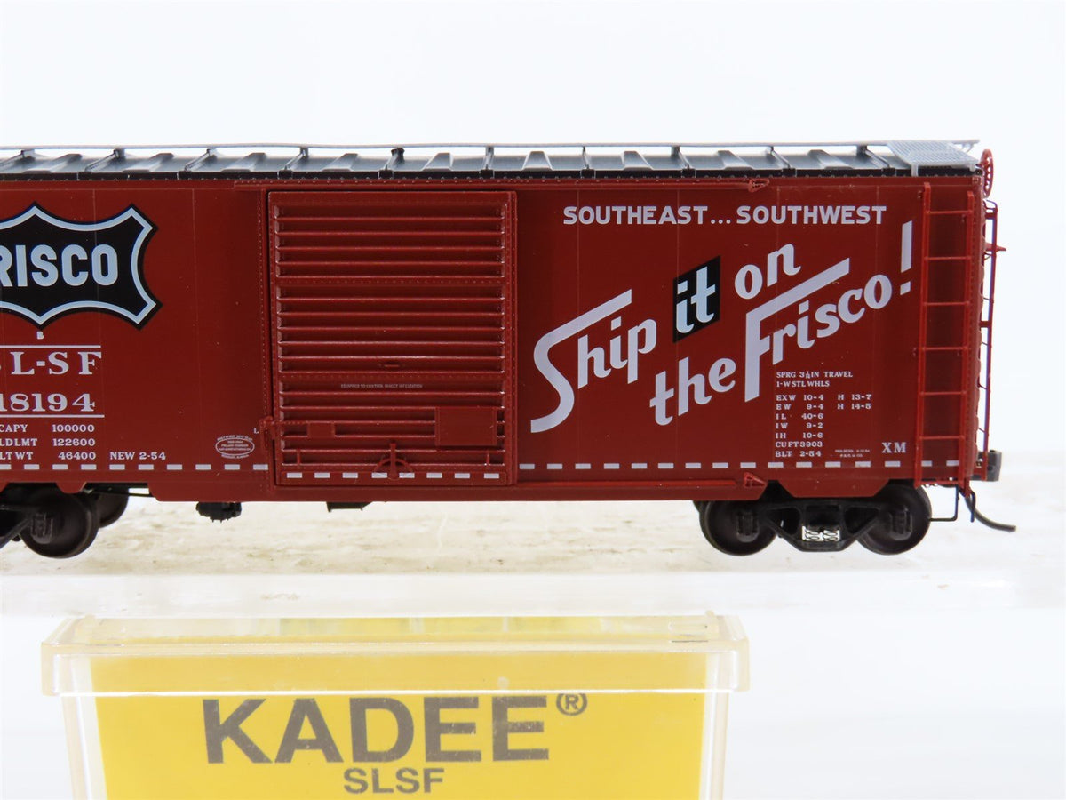 HO Scale Kadee 5235 SLSF Frisco PS-1 40&#39; Single Door Box Car #18194