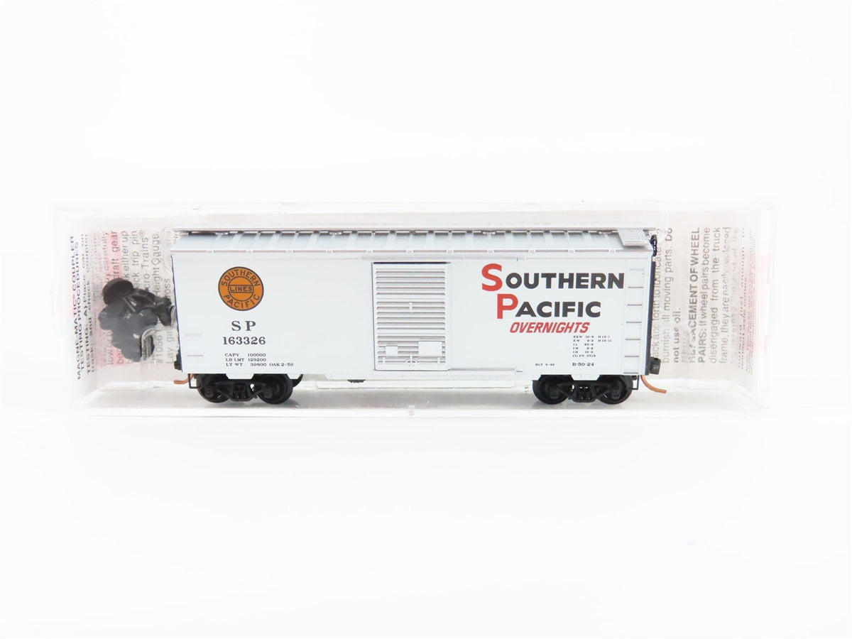 N Micro-Trains MTL 20760 SP Southern Pacific Overnights 40&#39; Box Car #163326