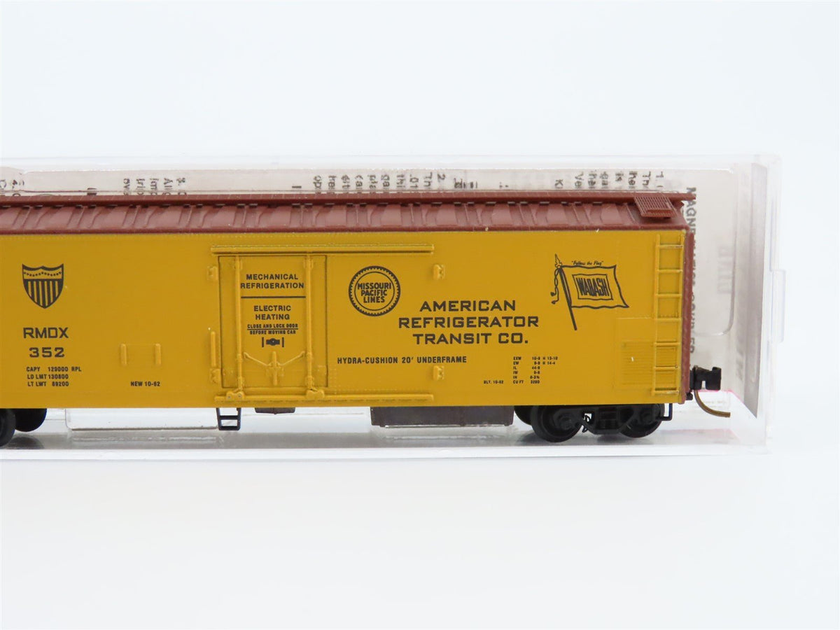 N Kadee Micro-Trains MTL 69050 RMDX American Refrigerator 51&#39; Mech Reefer #352