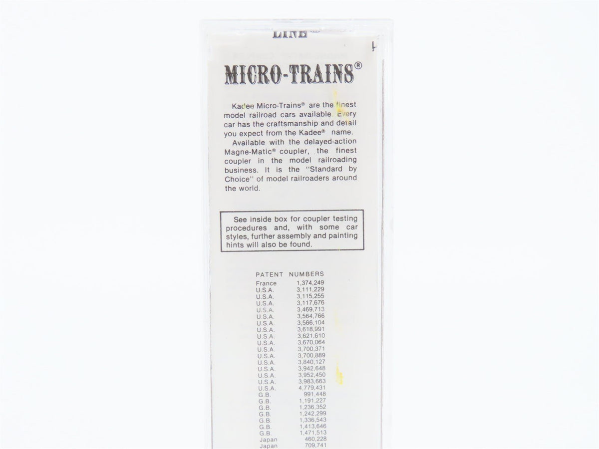 N Kadee Micro-Trains MTL 69050 RMDX American Refrigerator 51&#39; Mech Reefer #400