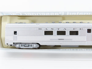 N Scale KATO 106-1502 ATSF Santa Fe Corrugated Passenger 4-Car Set A w/Lighting
