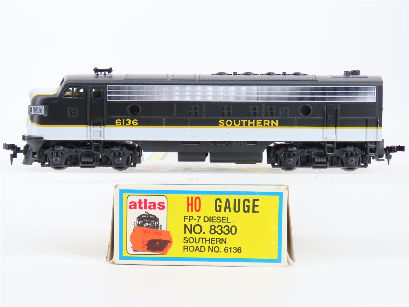 HO Scale Atlas 8330 Southern FP7 Diesel Locomotive #6136