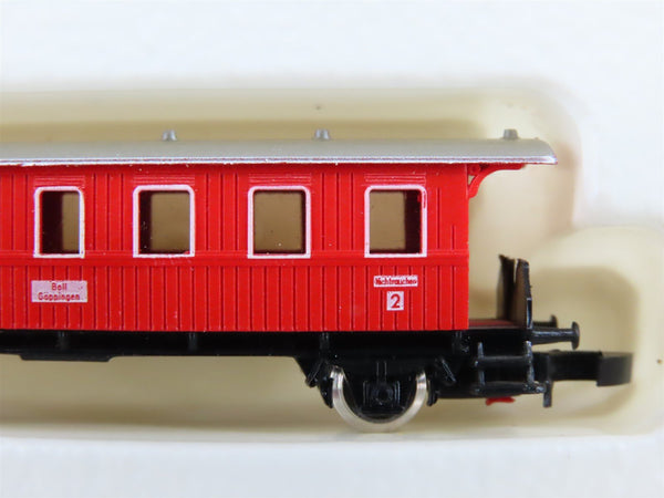 Z Scale Marklin Mini-Club 8701 Wurttemberg Provincial 2nd Class