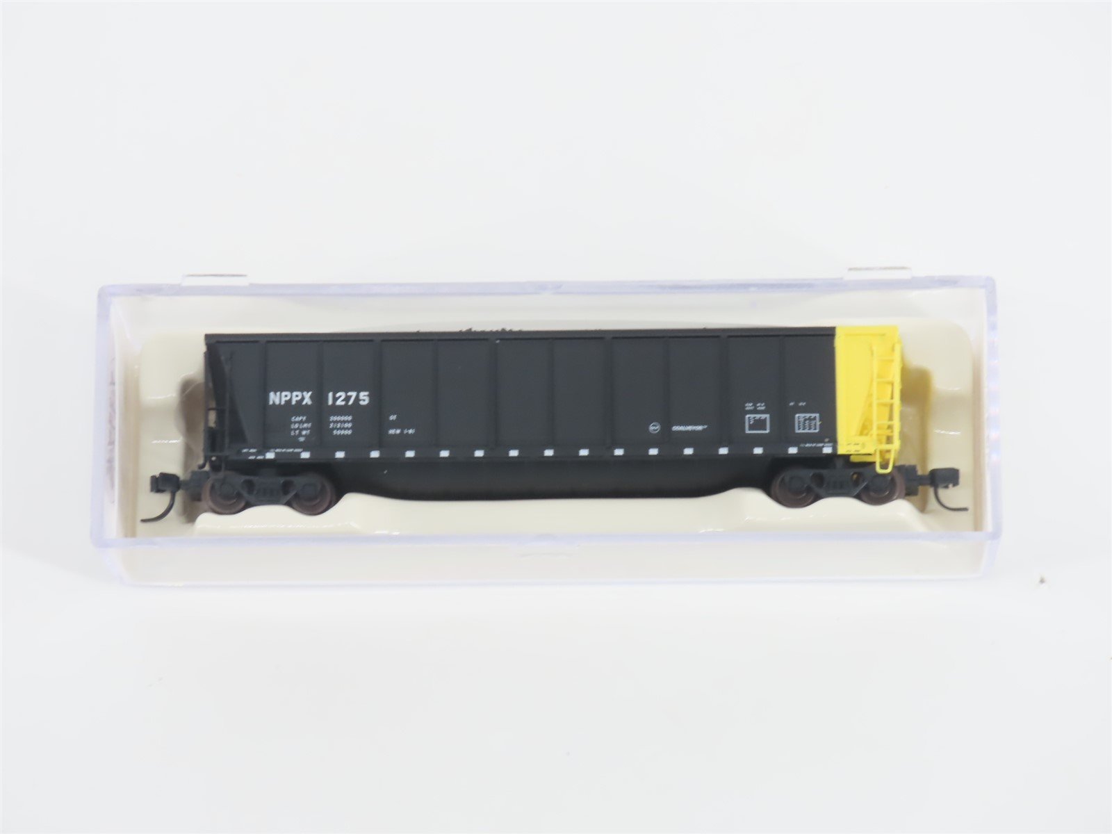 N Scale Atlas 43801-38 NPPX Nebraska Public Power Coalveyor #1275 w/ Load