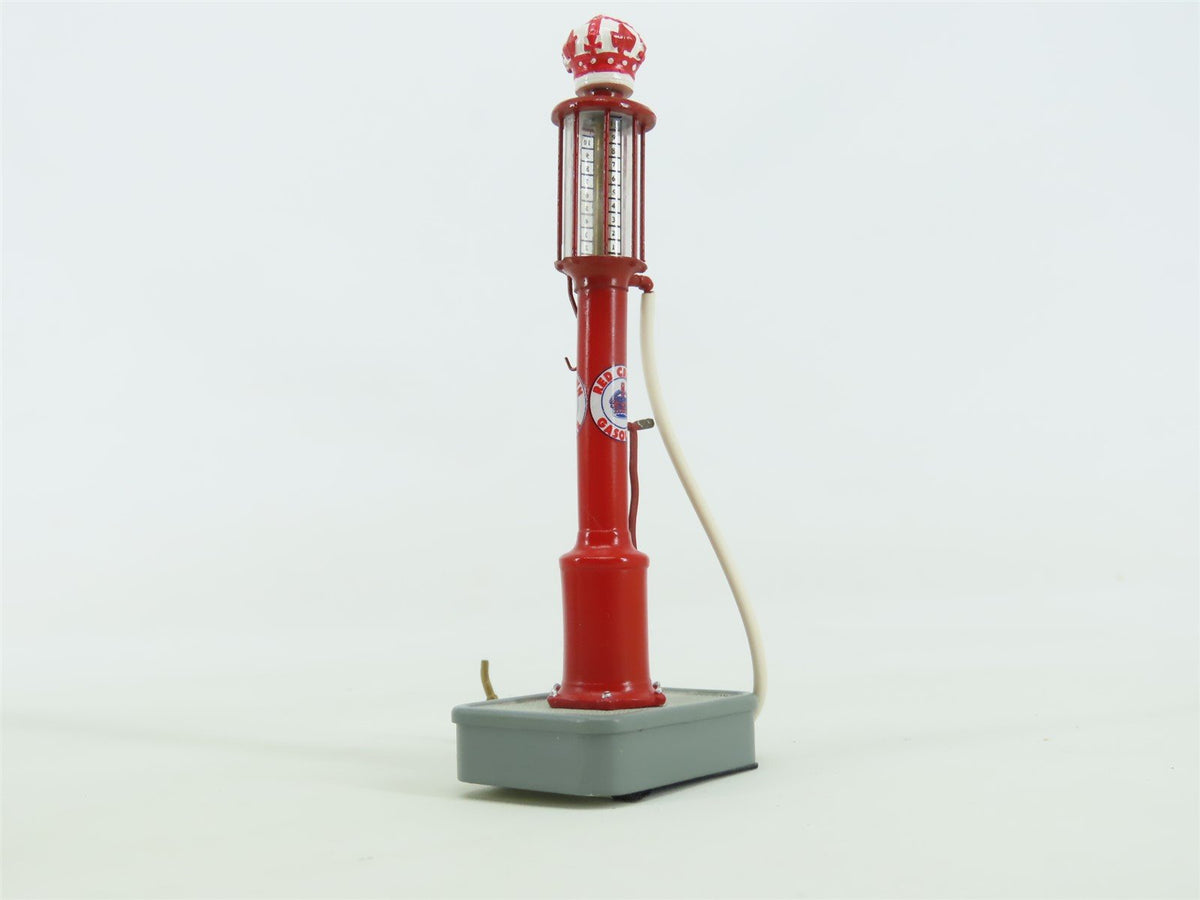 G Scale Danbury Mint #015-011 &amp; 015-012 Vintage Gas Pumps w/ COA (2)