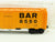 N Scale Micro-Trains MTL 59020 BAR Bangor & Aroostook 40' Steel Reefer #8550