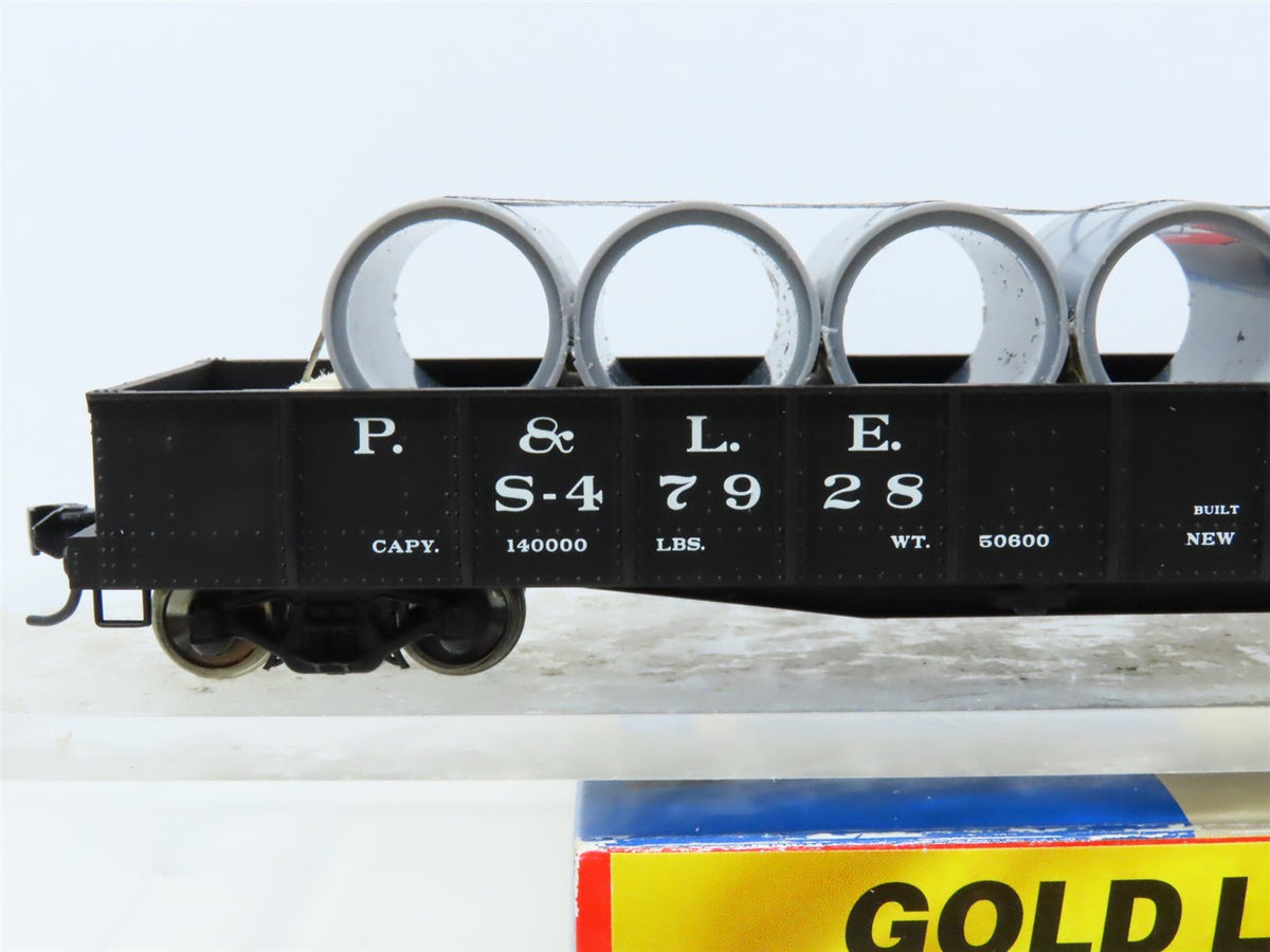HO Walthers Gold Line #932-7470 NYC P&amp;LE 46&#39; Gondola #S-47928 w/ Custom Load