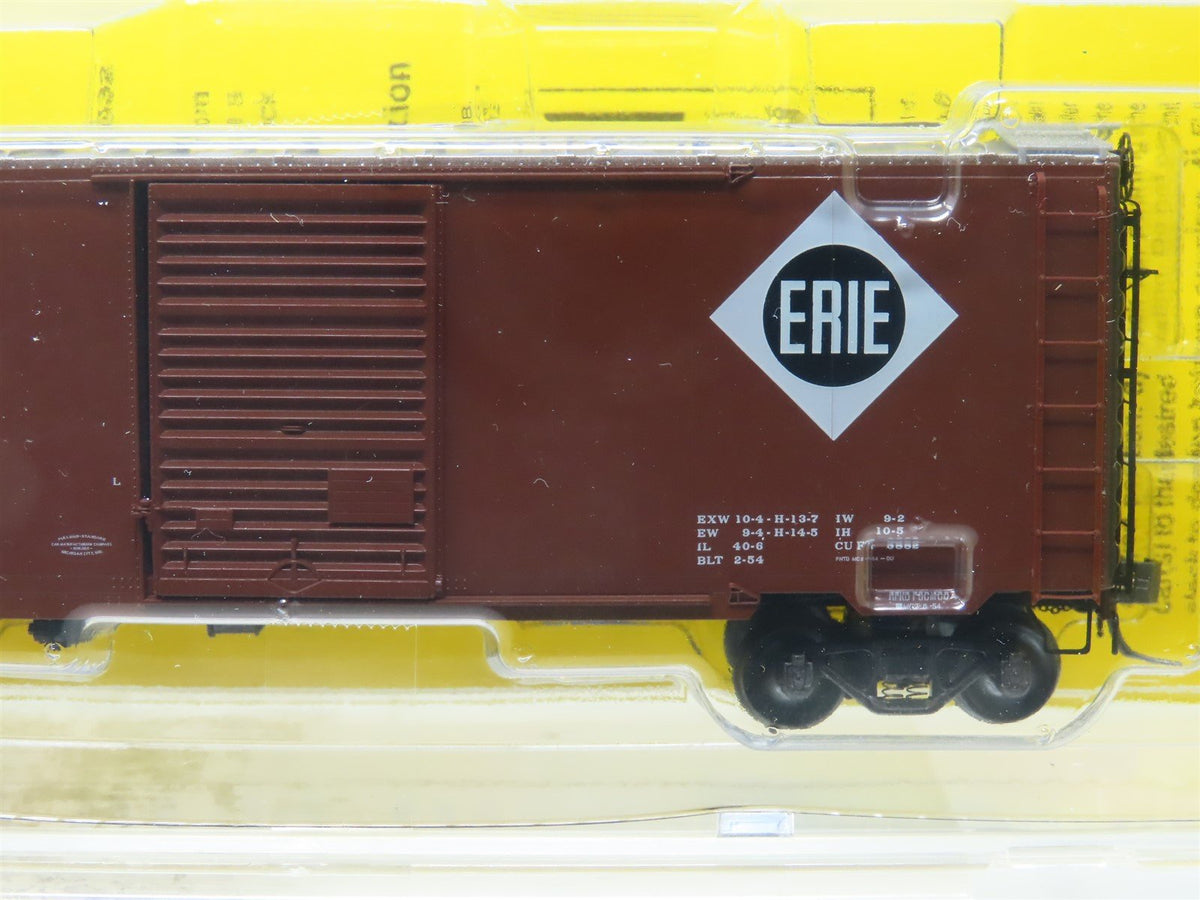 HO Scale Kadee 4901 ERIE Railroad 40&#39; Single Door Steel Box Car #86749 Sealed