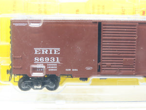 HO Scale Kadee 4907 ERIE Railroad 40' Single Door Steel Box Car #86931 Sealed