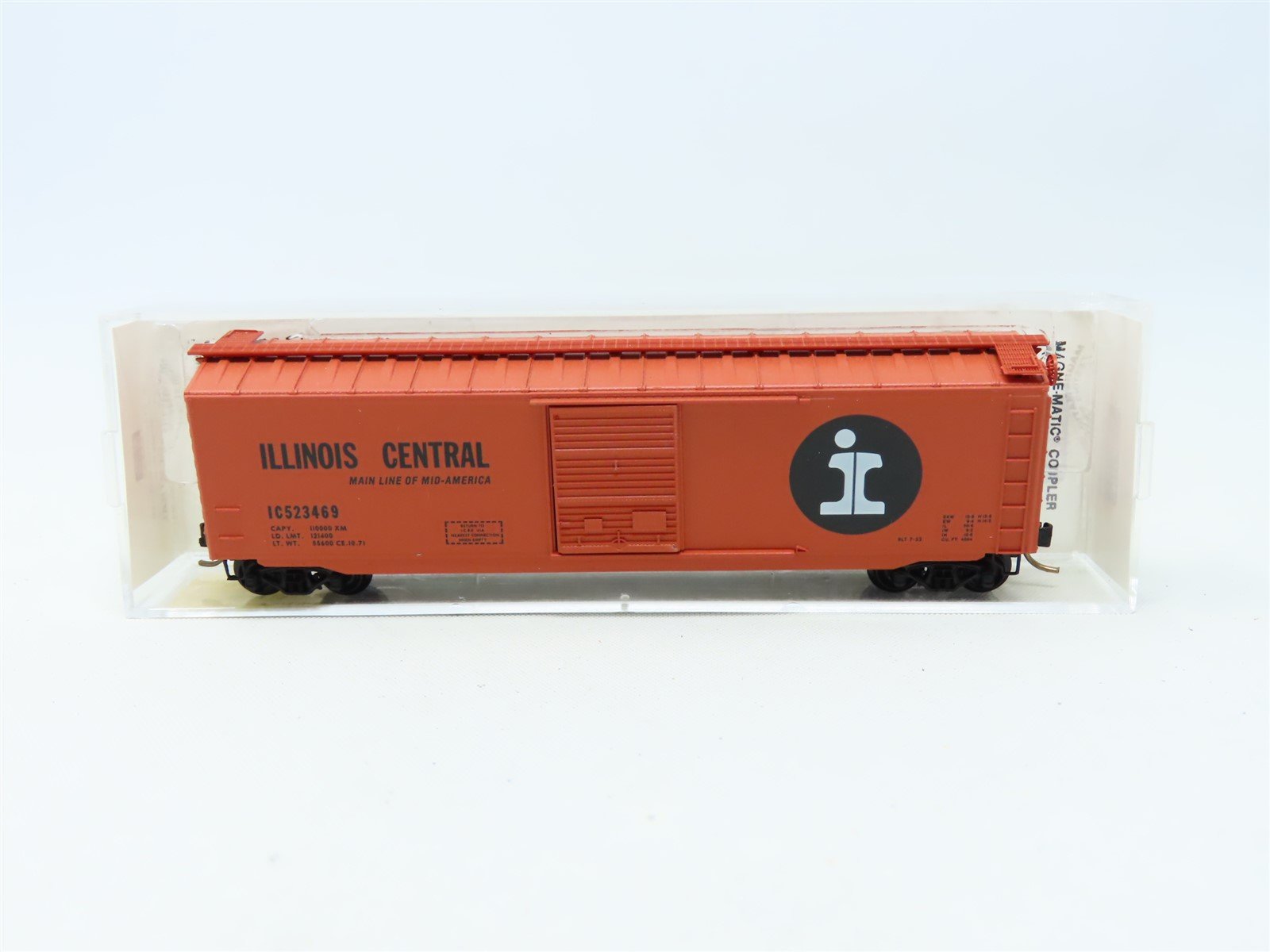 N Scale Micro-Trains MTL 31030 IC Illinois Central 50' Box Car #523469