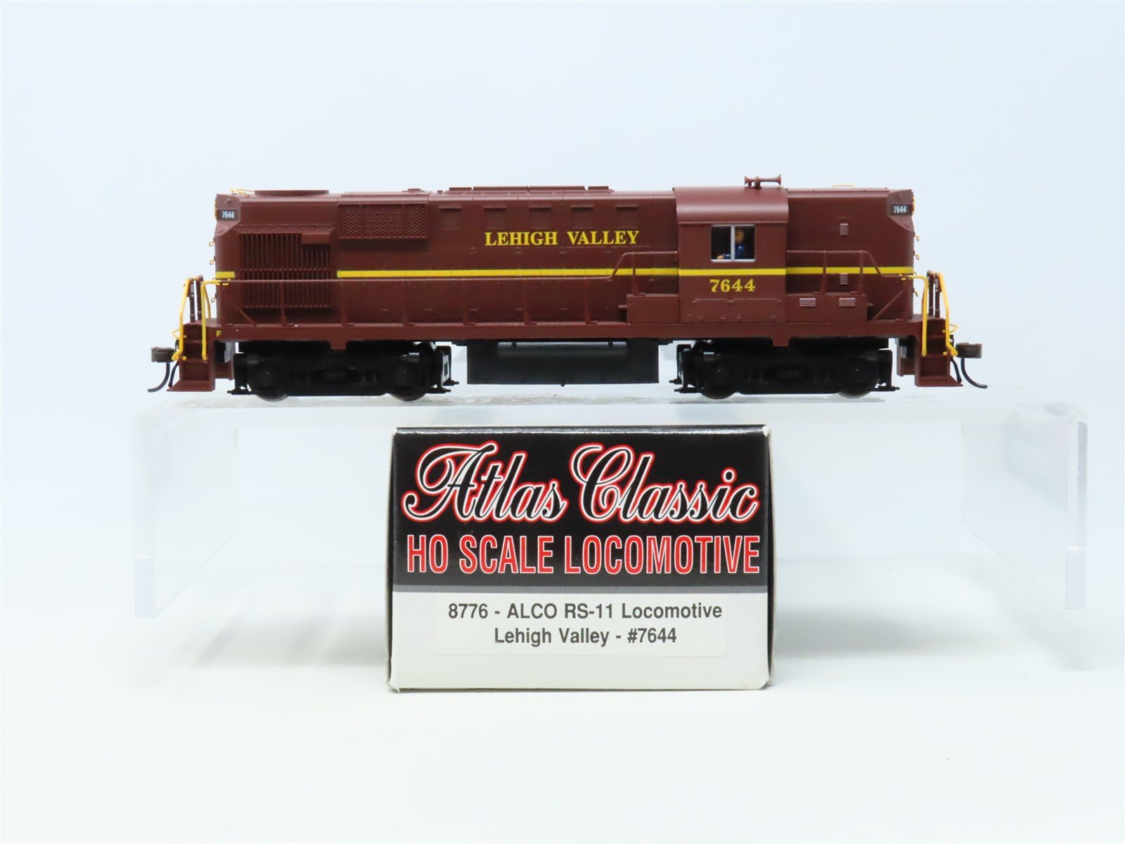 HO Scale Atlas Classic 8776 LV Lehigh Valley ALCO RS-11 Diesel #7644 - DCC Ready