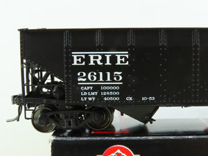 HO Scale InterMountain 47173-06 ERIE Railroad 2-Bay Open Hopper #26115