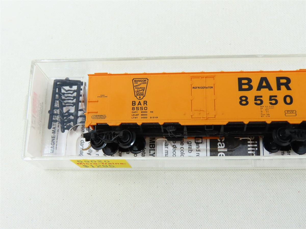 N Scale Micro-Trains MTL 59020 BAR Bangor &amp; Aroostook 40&#39; Reefer #8550