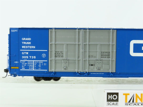 HO Scale Tangent #25518-01 GTW Grand Trunk Western 86' High Cube Box Car  #305735