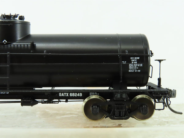 HO Tangent #22010-04 GATX Black Lease 8K Gal. Tank Car #68249 - Custom ...