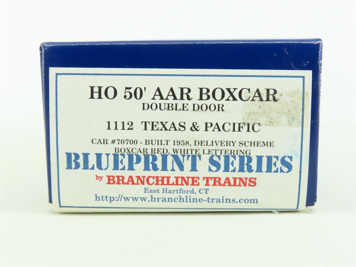 HO Branchline Blueprint Series Kit #1112 TP Texas &amp; Pacific 50&#39; Box Car #70700