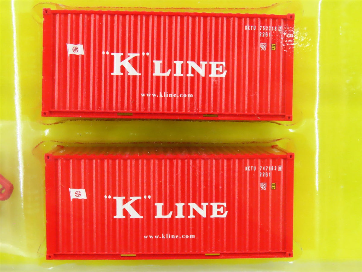 HO InterMountain A-Line #30053-03 KKTU K-Line 20&#39; Corrugated Container 2-Pack