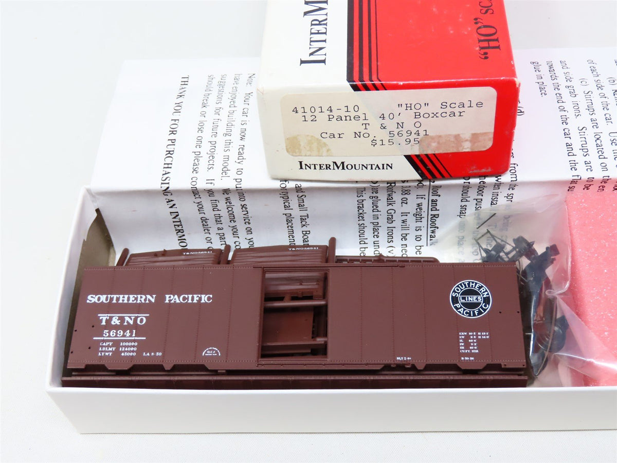 HO Scale InterMountain Kit #41014-10 T&amp;NO SP Southern Pacific 40&#39; Box Car #56941