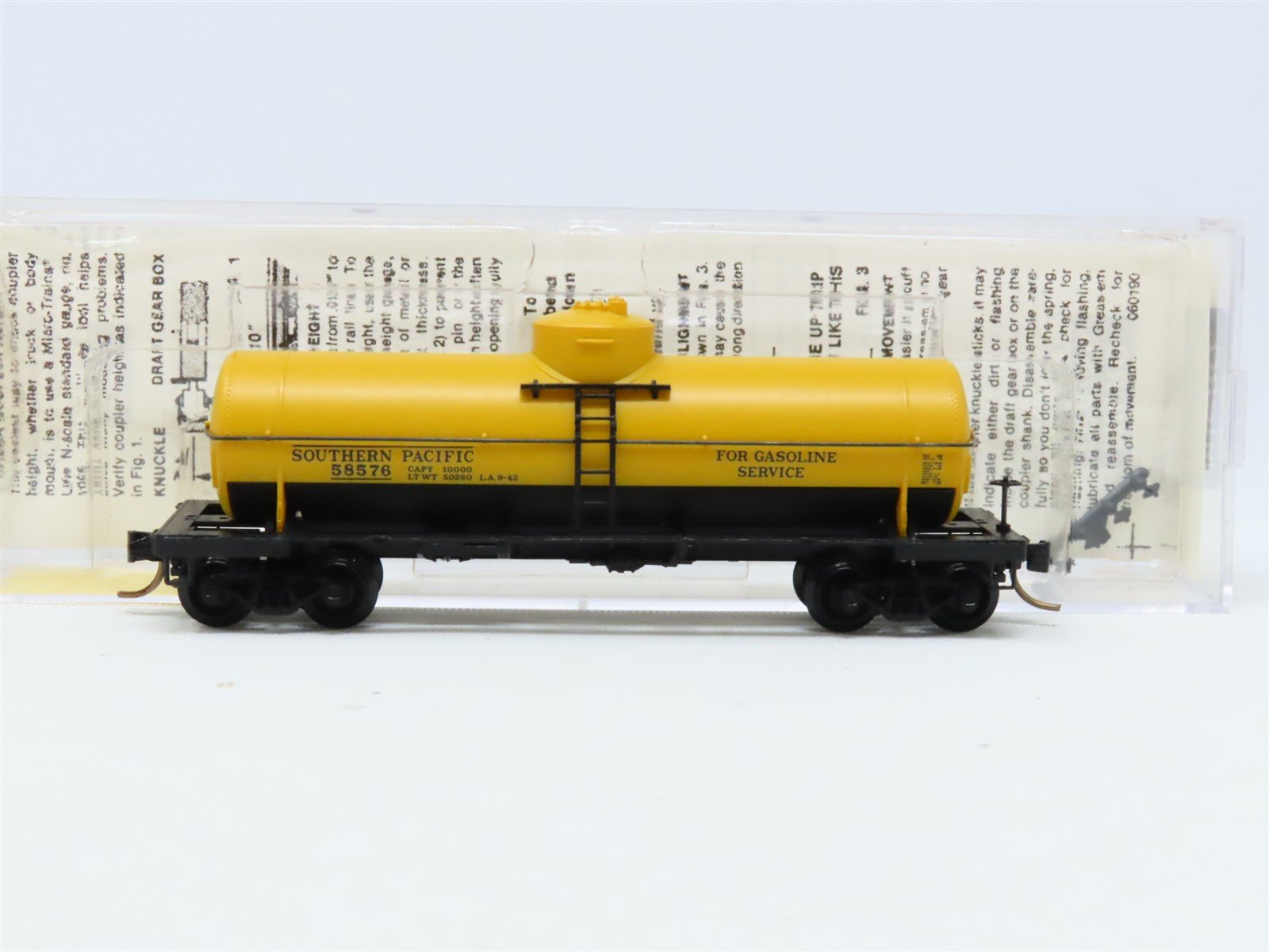 N Micro-Trains MTL 65260 SP Southern Pacific 39' Single Dome Tank Car #58576