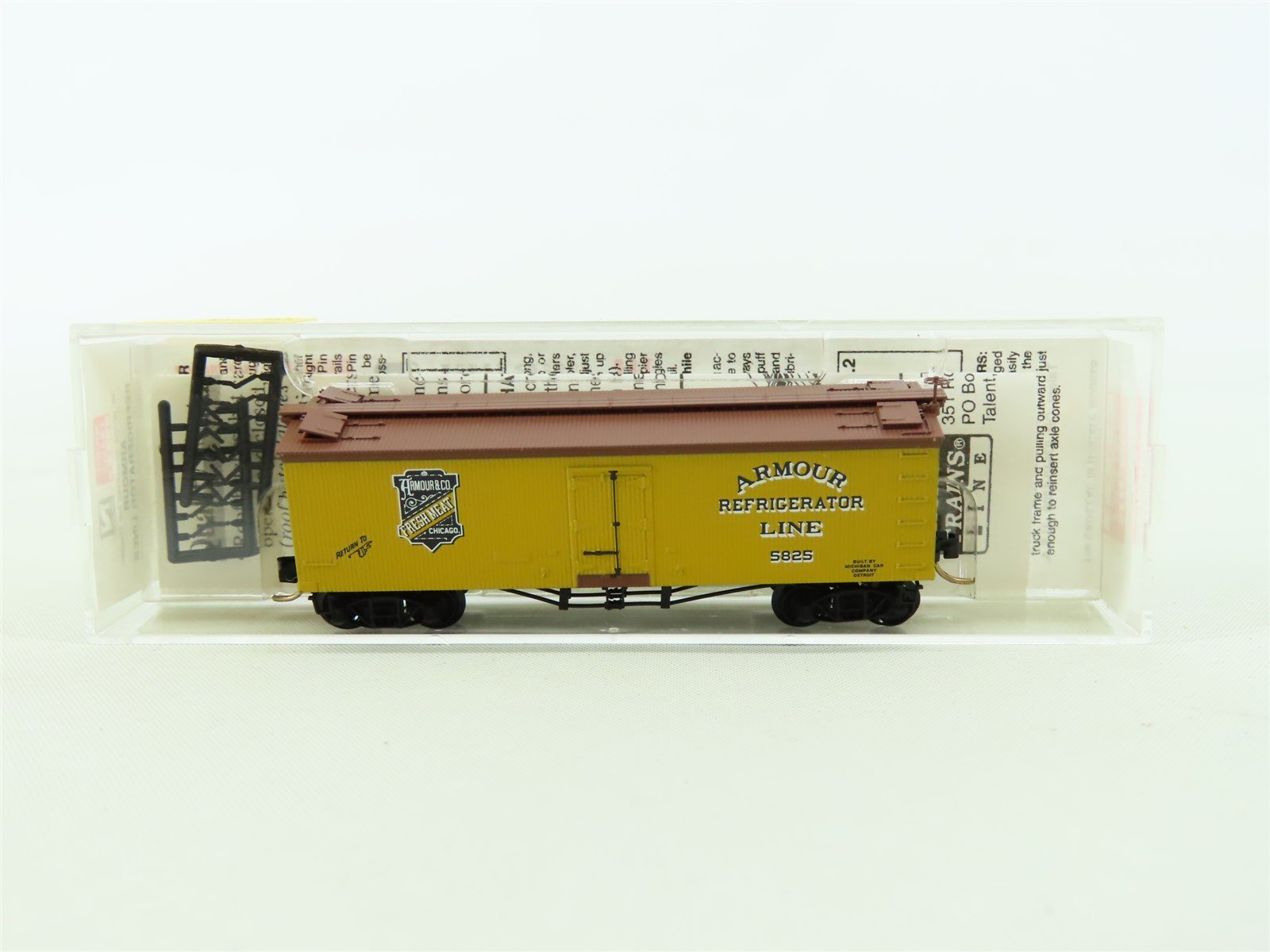 N Scale Micro-Trains MTL #58060 Armour Refrigerator Line 36' Ice Reefer #5825