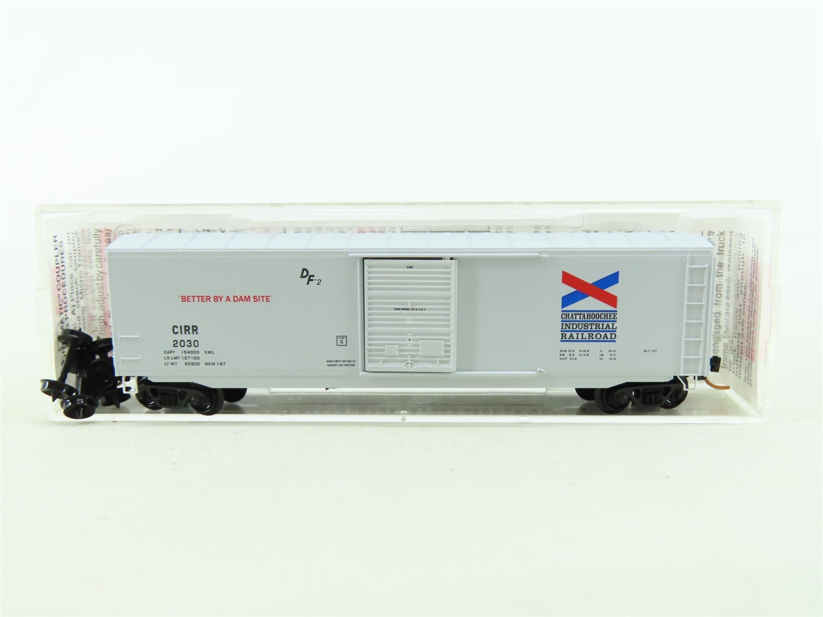 N Micro-Trains MTL 07700100 CIRR Chattahoochee Industrial 50' Box Car #2030