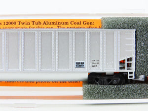 N Deluxe Innovations 12010 NS Norfolk Southern Twin Tub Coal Gondola #10528
