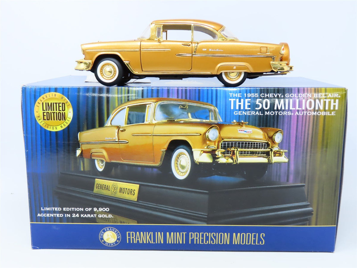 1:24 Scale Franklin Mint #B11YV01 GM&#39;s 50 Millionth Car 1955 Chevrolet Bel Air