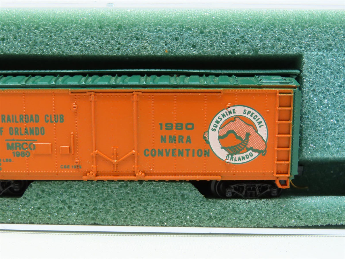 N Scale Con-Cor 8009 MRCO Model Railroad Club Orlando Convention Reefer #1980