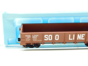 N Scale Micro-Trains MTL 08300020 SOO Line 40' Drop Bottom Gondola #67267