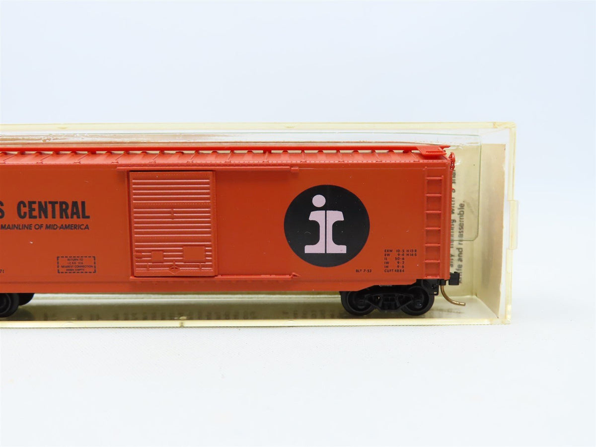 N Scale Kadee Micro-Trains MTL 31030 IC Illinois Central 50&#39; Box Car #523583